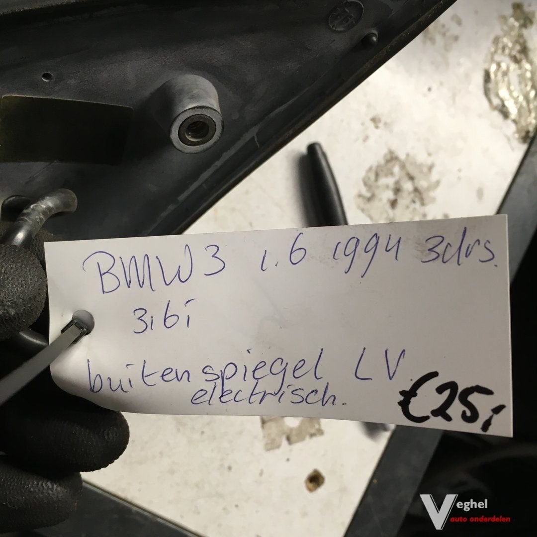 BMW 3 Serie 316 1994 Buitenspiegel elektr Linksvoor, -, Utilisé, -, -