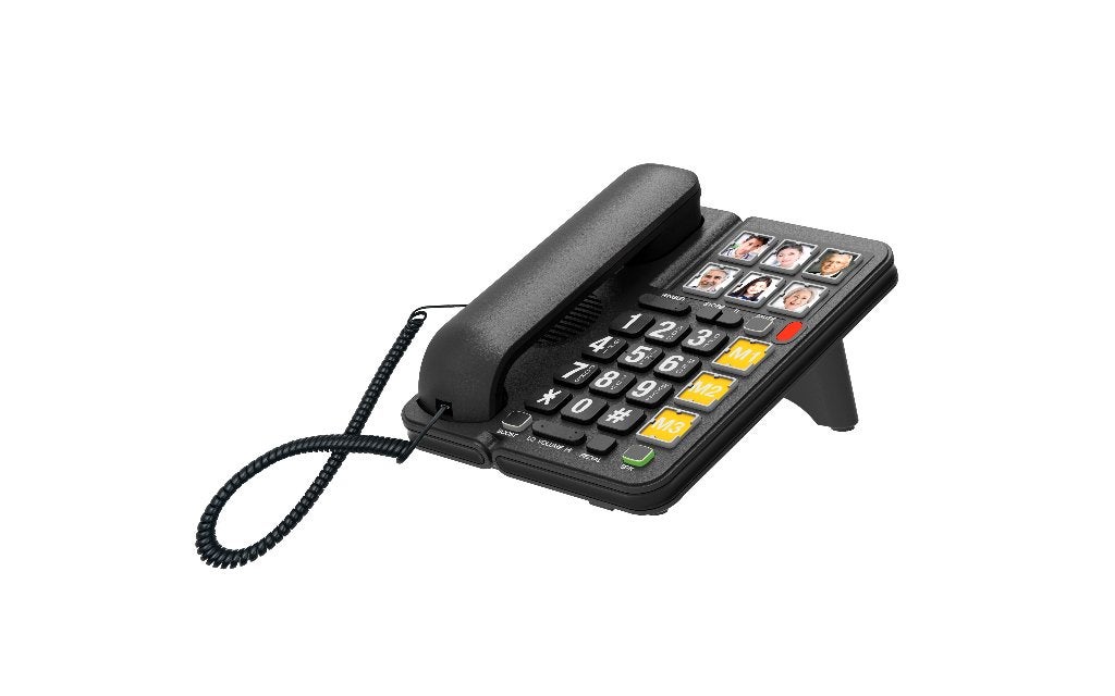 Telefoontoestel grote toetsen n,Telefoon  Wandmodel,VoIp T12, Ophalen of Verzenden, Nieuw