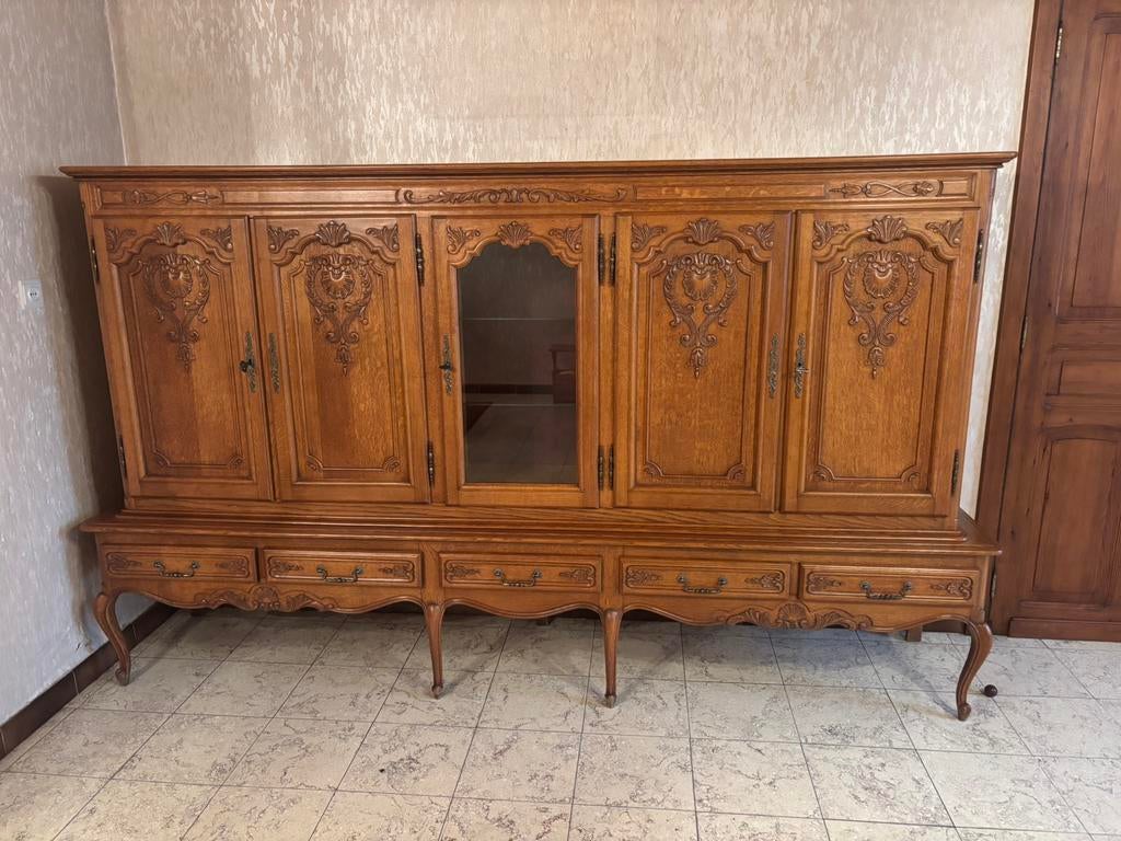 Houten kast, Ophalen, Gebruikt, Met deur(en), Eikenhout