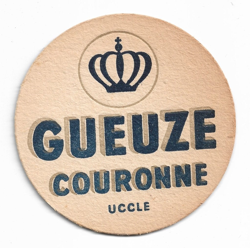 sous-bock Gueuze Couronne, Collections, Enlèvement ou Envoi, Comme neuf, Sous-bock