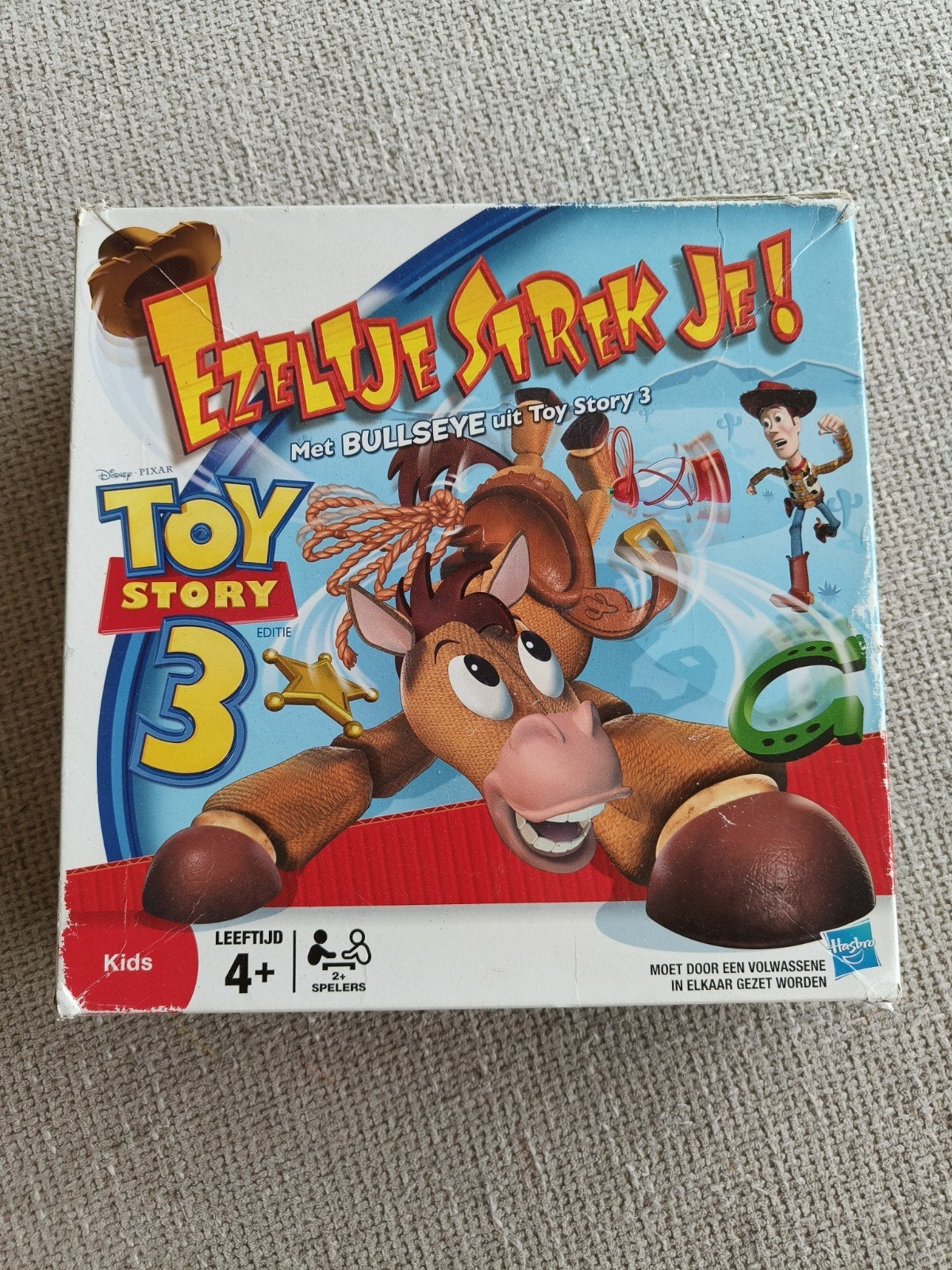 Ezeltje strek je - Hasbro, Ophalen