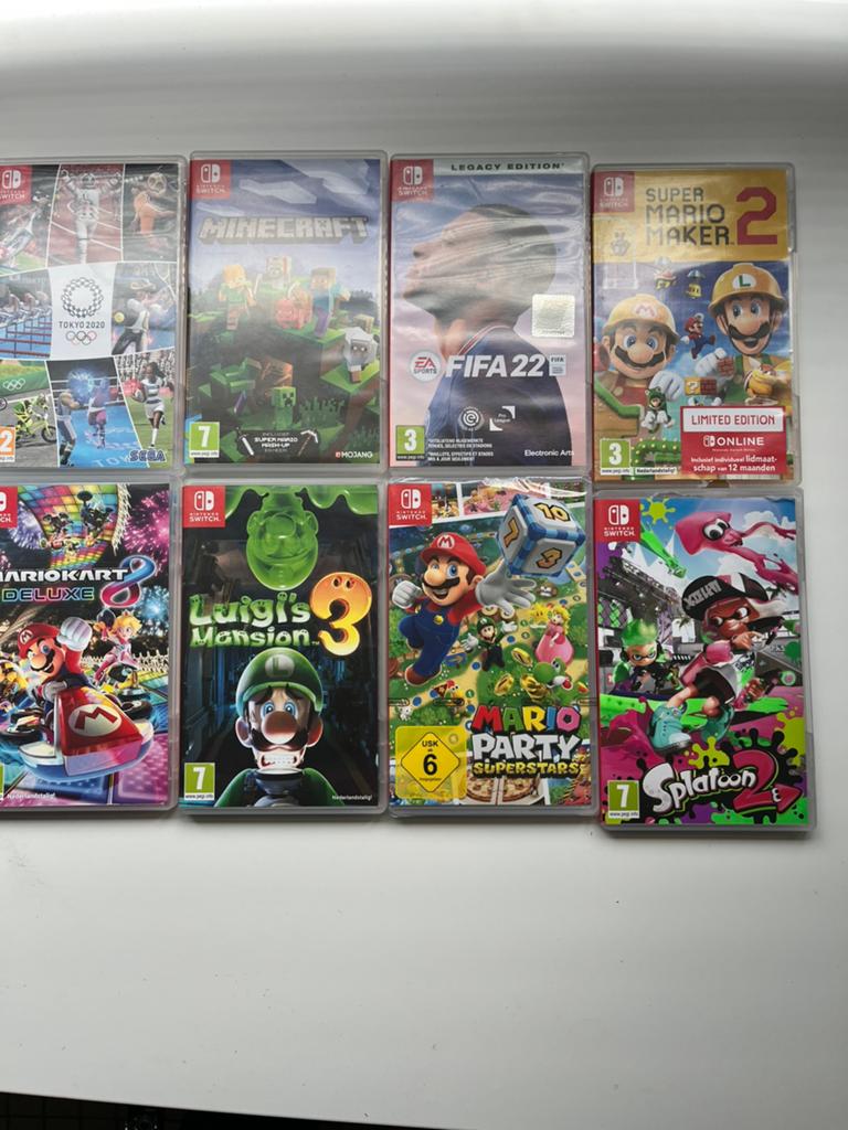 Nintendo Switch games, Games en Spelcomputers, Games | Nintendo Switch, Zo goed als nieuw, Ophalen