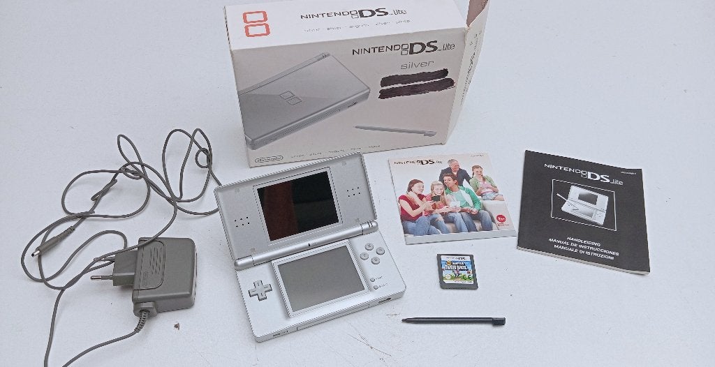NINTENDO DS LITE SILVER SUPER MARIO BROS, Ophalen of Verzenden, Gebruikt