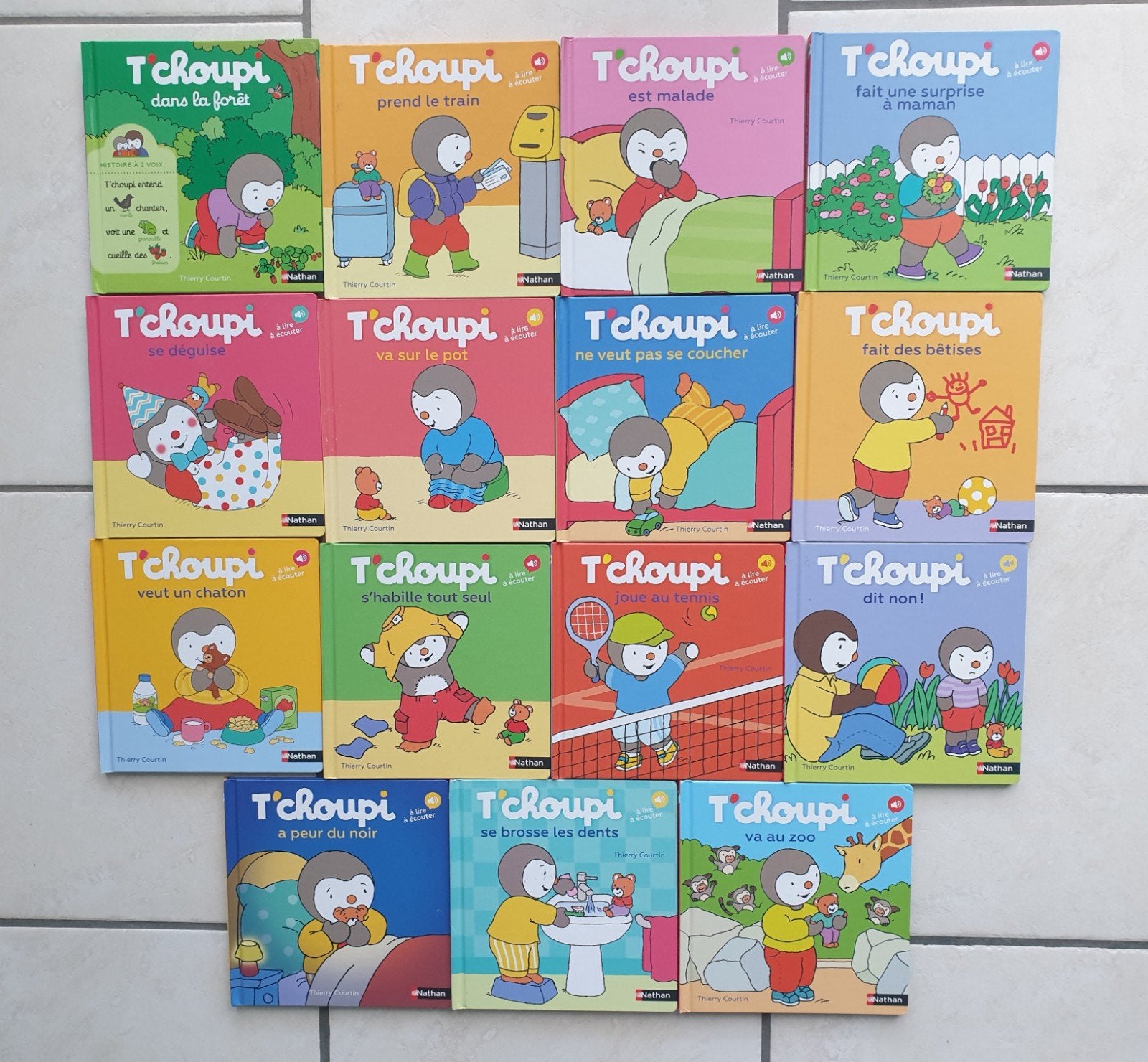 Livres T'choupi   3€/pce, Livres, BD