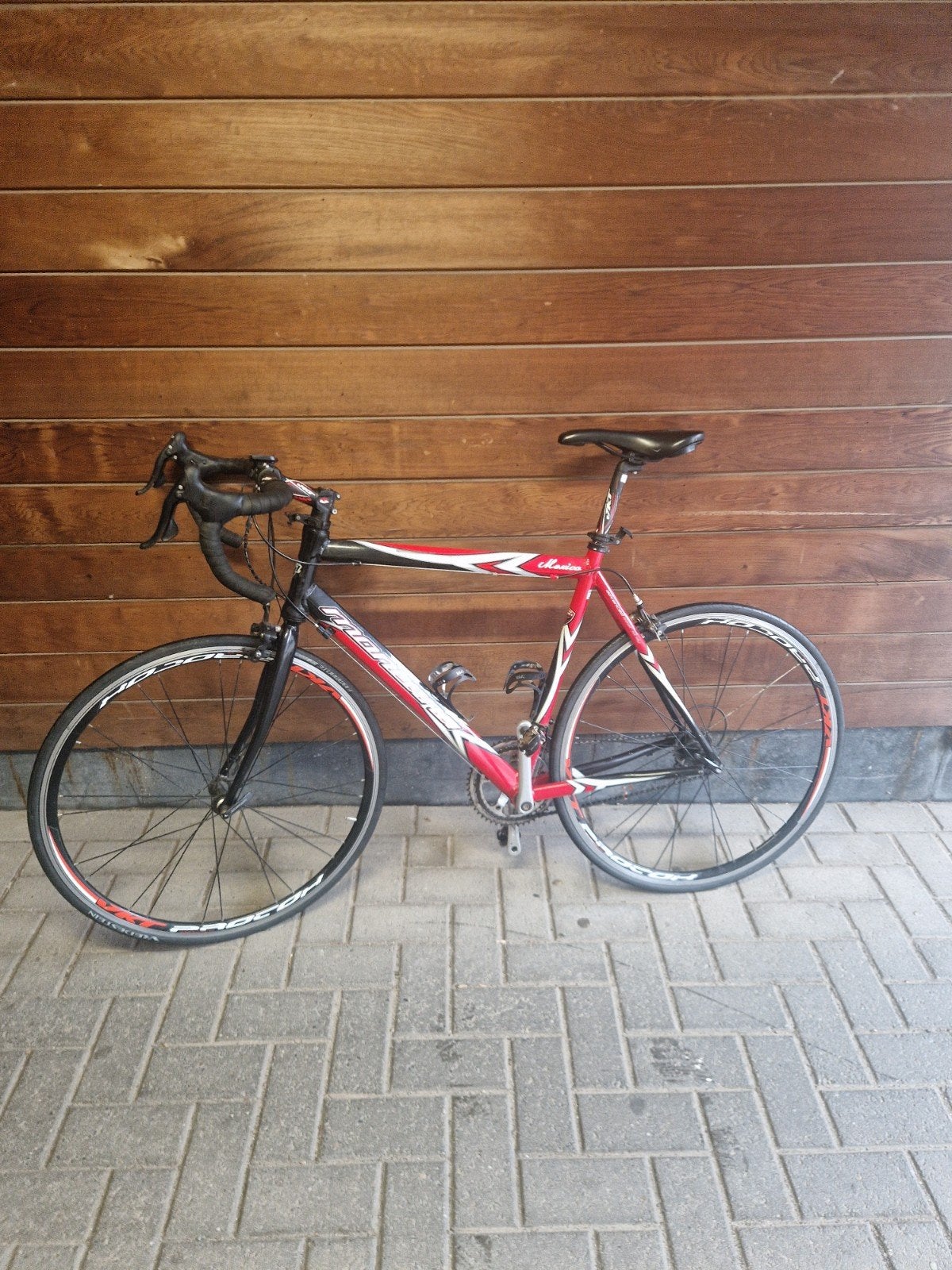 crossfiets van heren, Ophalen