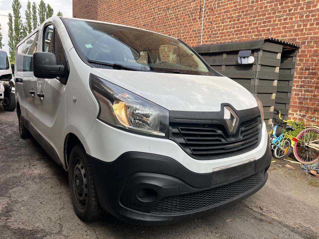 Renault Trafic Trafic 1.6 dCi 29 L2H1 DUBBELE CABINE, Auto's, Renault, Voorwielaandrijving, Euro 5, 4 cilinders, Wit