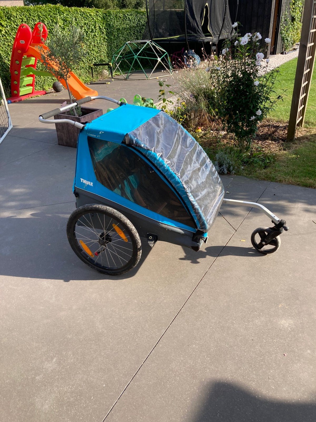 Fietskar thule, Ophalen of Verzenden, Zo goed als nieuw, Aanhangfiets