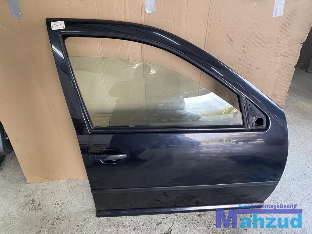 VW GOLF 4 Zwart LC9Z Rechts voor deur portier 1998-2003, Auto-onderdelen, Gebruikt, Volkswagen AG, Vw@volkswagen.de, Volkswagen