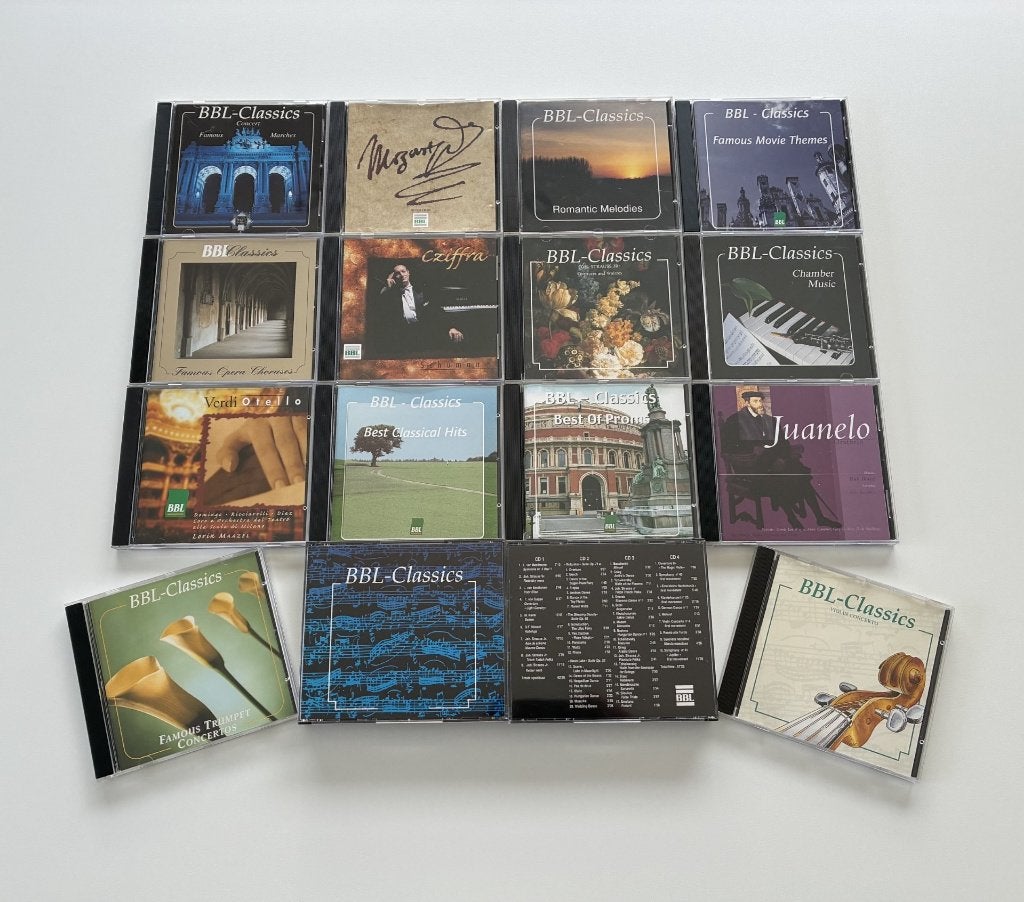 BBL Classics - 18 cd's, Cd's en Dvd's, Ophalen, Zo goed als nieuw, Overige componisten