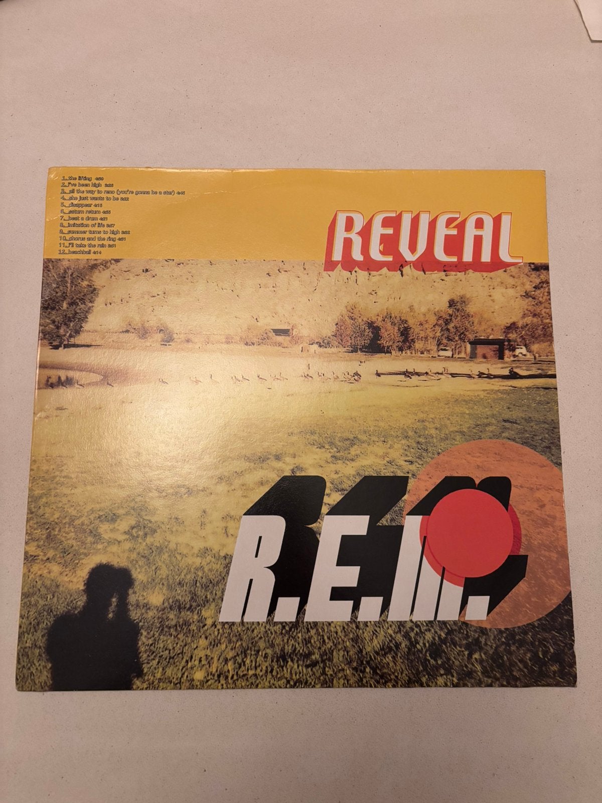 Lp 2001 R.E.M. - reveal origineel vinyl near mint, CD & DVD, Vinyles | Musique du monde, Enlèvement ou Envoi, Comme neuf, LP