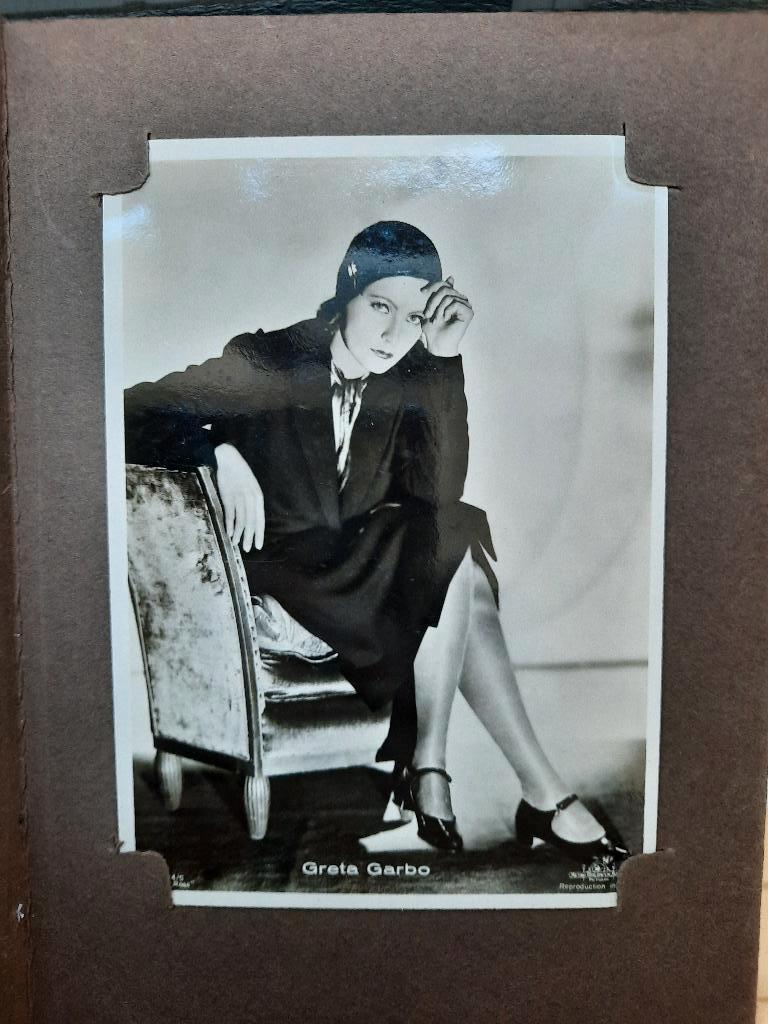 Zeldzaam Turmac Essor album (sigarettenmerk) Greta Garbo ea, Enlèvement, Utilisé, Photo ou Carte