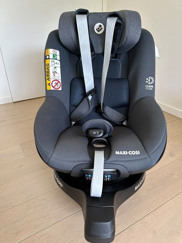 Maxi-Cosi Mica Pro Eco i-Size 360 + verkleinkussen, Kinderen en Baby's, Ophalen, Zo goed als nieuw, Isofix, Slaapstand