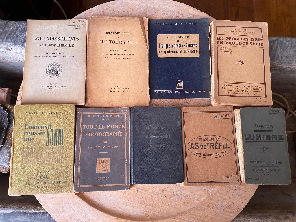 Vintage: 9 zeer oude fotoboeken, Ophalen of Verzenden, AUTRES