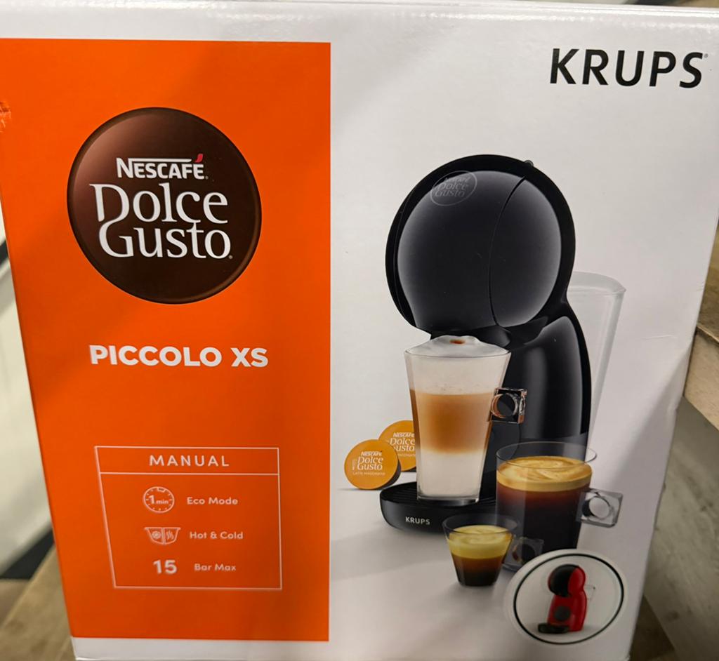 Dolce Gusto Piccolo xs, Electroménager, Neuf, Autres modèles, Enlèvement ou Envoi, Dosettes et capsules de café