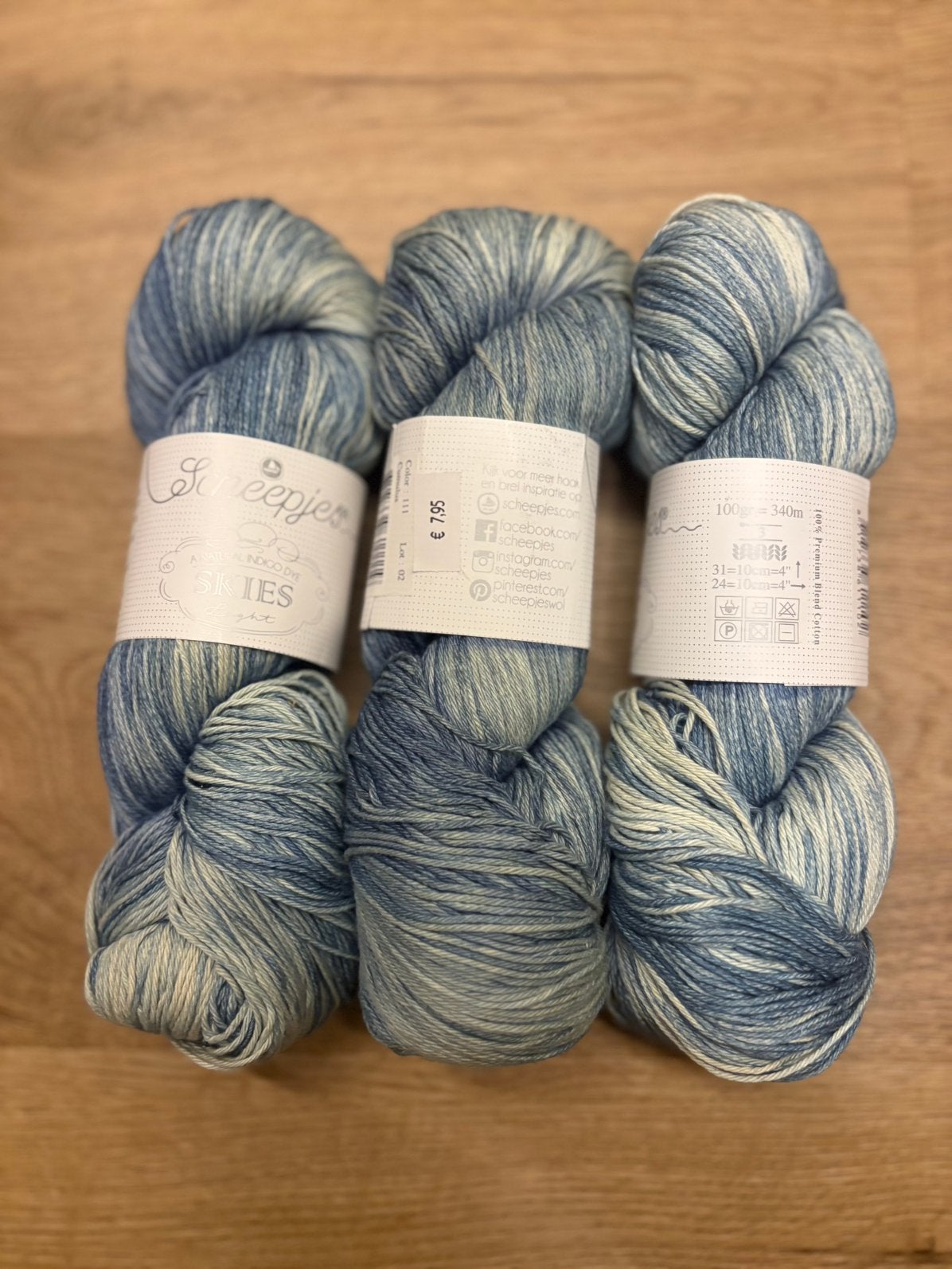 Scheepjes Cirrus, Ophalen, Nieuw