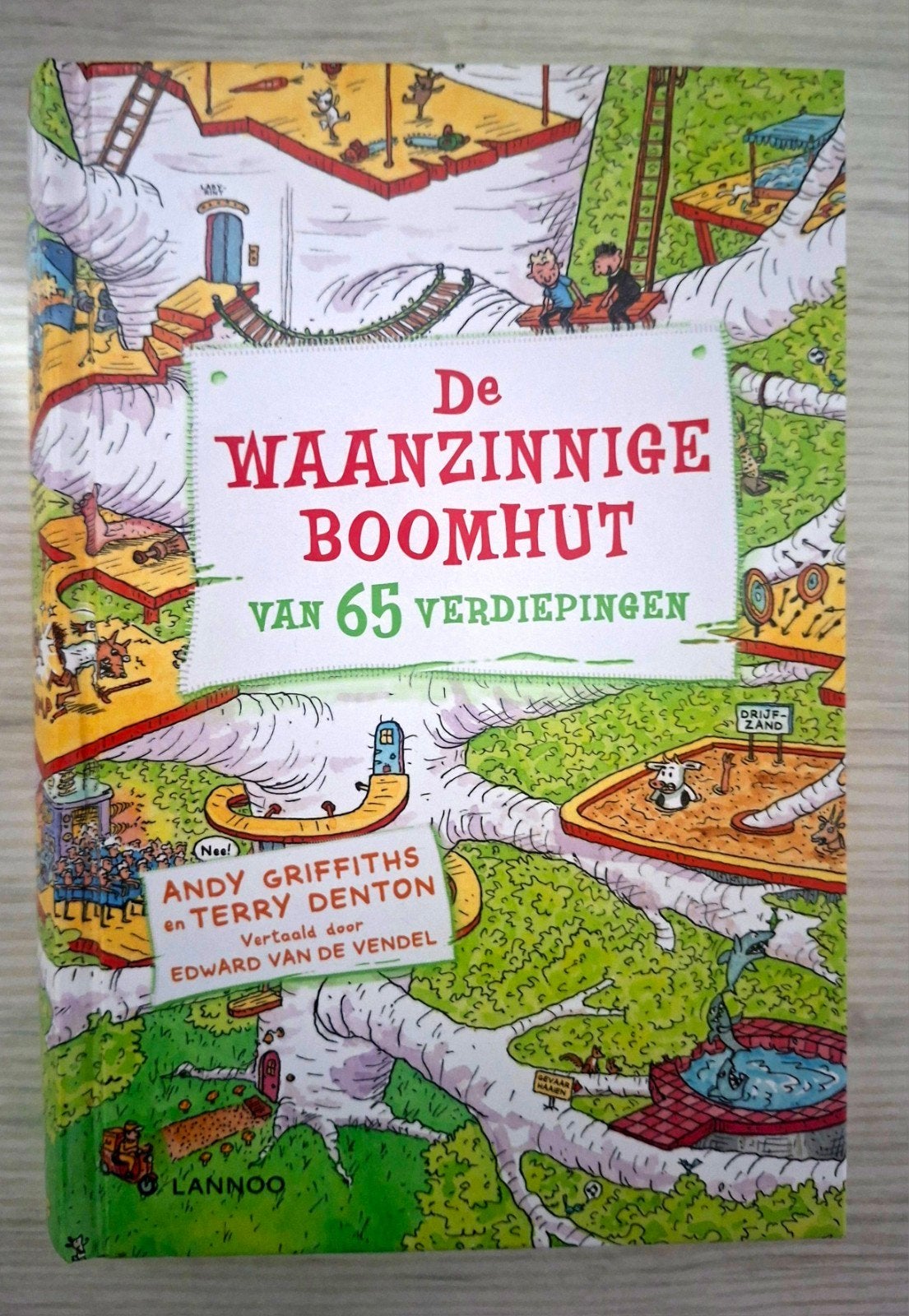 Andy Griffiths - De waanzinnige boomhut van 65 verdiepingen, Ophalen of Verzenden, Andy Griffiths