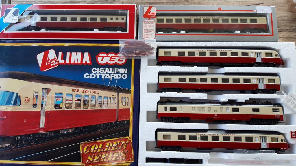 6 delige Lima Gottardo met nieuwe tandwielen, Ophalen of Verzenden, Lima