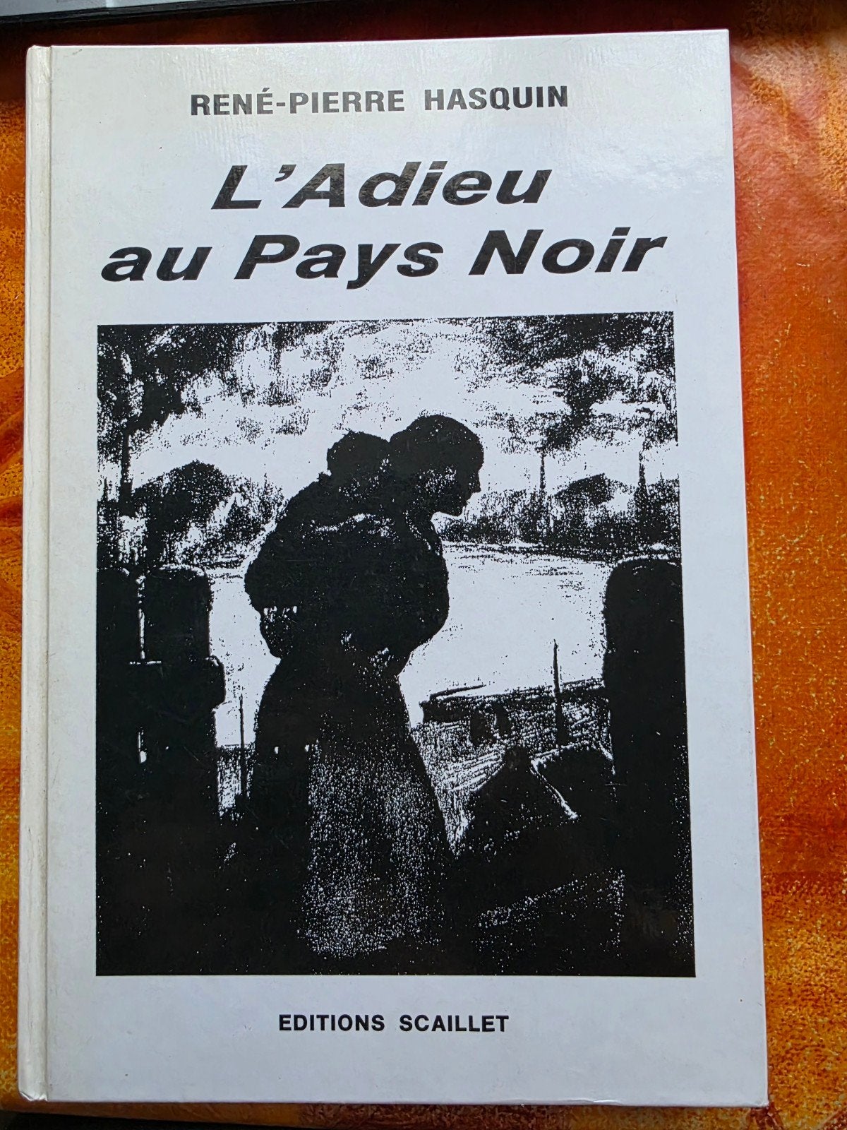 L'adieu au pays noir - dédicacé, Enlèvement ou Envoi, Utilisé, 20e siècle ou après, René-Pierre Hasquin