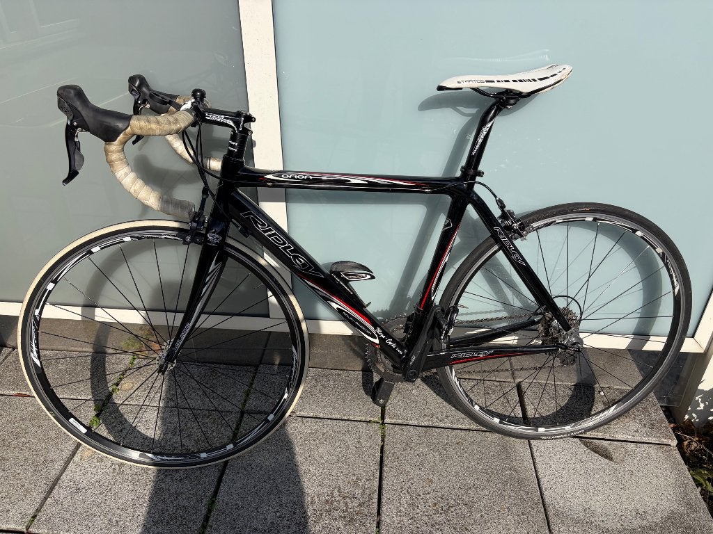 Ridley Orion Full Carbon + extra wiel, Gebruikt, 26 inch, 10 tot 15 versnellingen, Velgrem