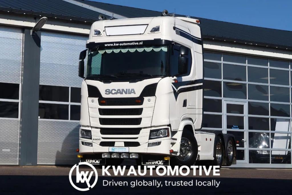 Scania S500 NGS 6X2/ RETARDER/ FULL AIR/ HYDRAULICS/ SPECIAL, Auto's, Vrachtwagens, Automaat, Euro 6, Scania, Wit
