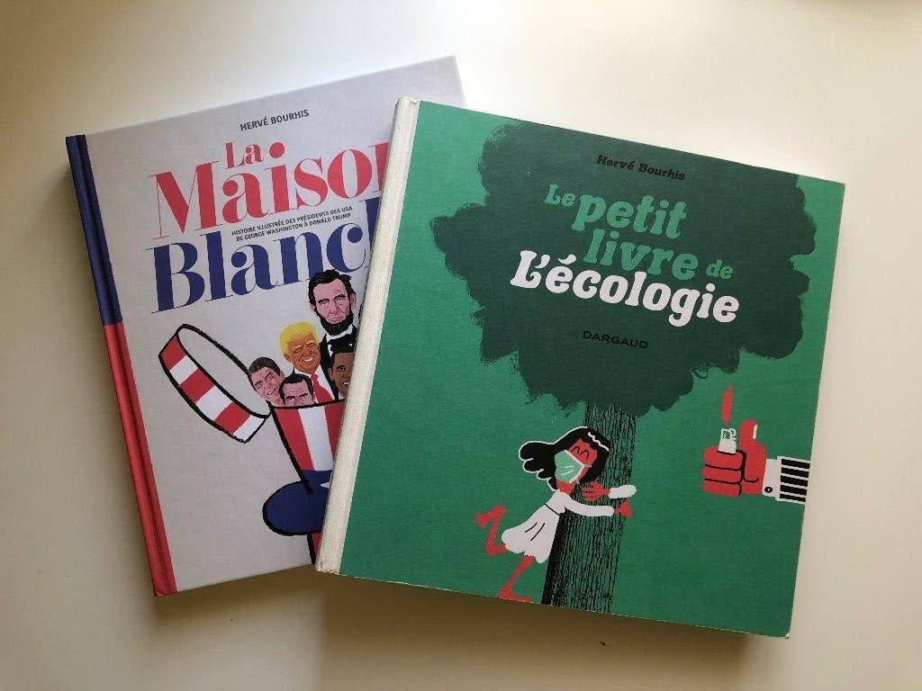 Stripboekset, Meerdere stripboeken, Ophalen, Gelezen, Hervé Bourhis