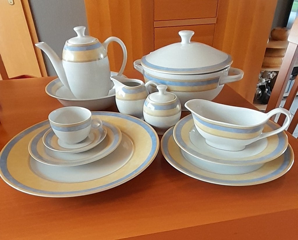 Servies, Ophalen, Nieuw, Porselein, Compleet servies