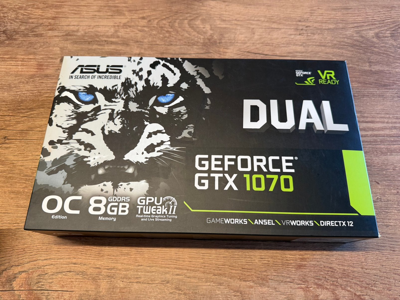 ASUS Dual GeForce GTX 1070 OC Edition 8GB GDDR5, Computers en Software, Ophalen, PCI-Express 3, HDMI, Nvidia