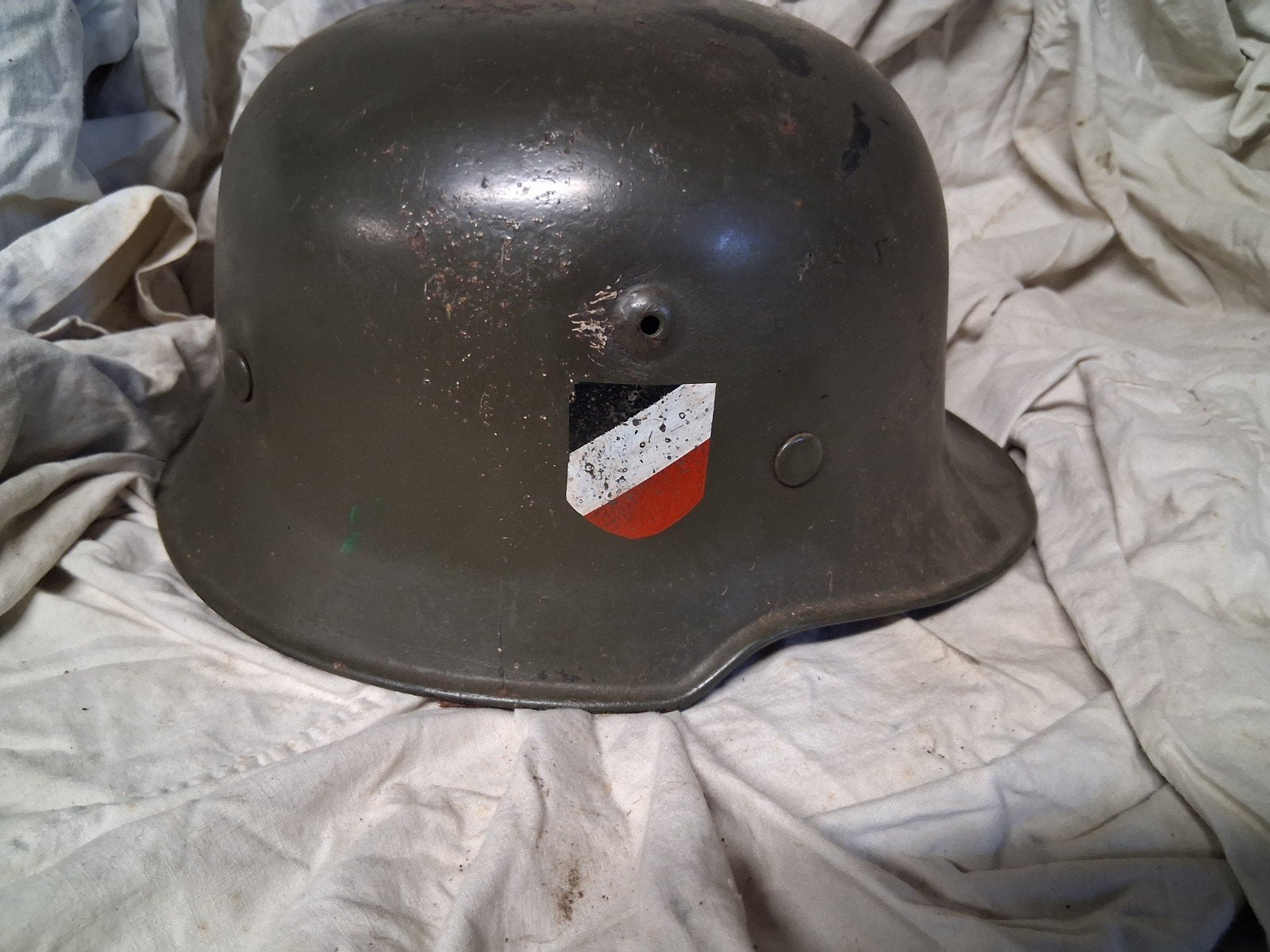 Drk duitse helm, Verzamelen, Ophalen