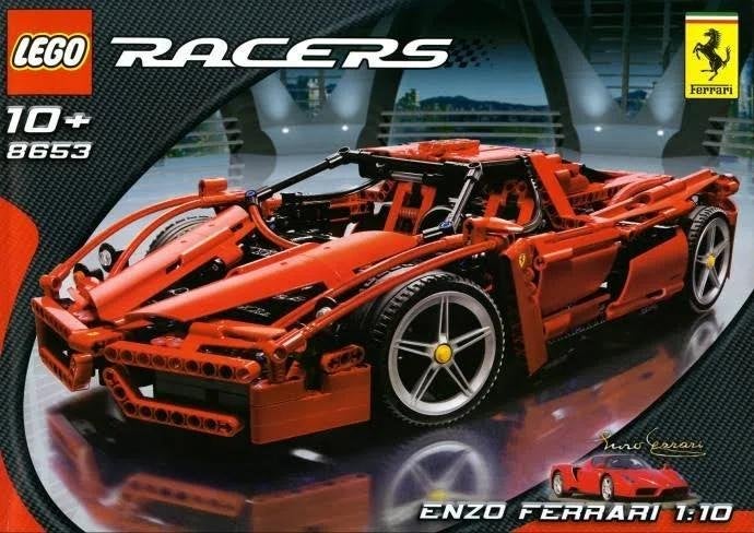 Lego (8653) Racers Ferrari, Ophalen, Lego, Nieuw, Racers