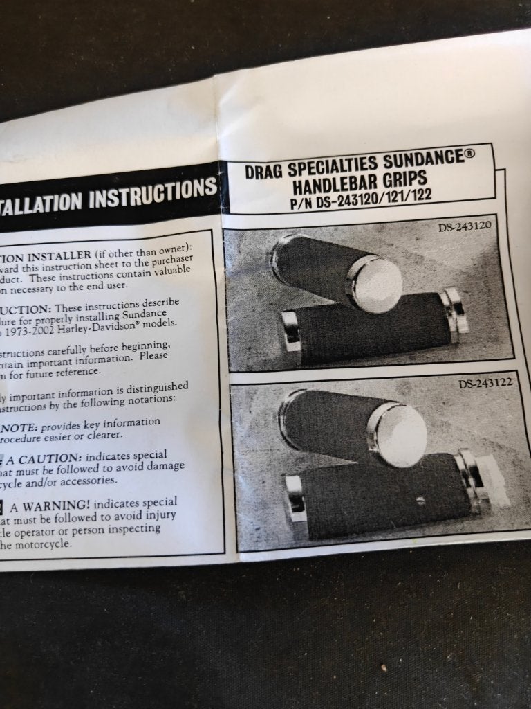 Harley Davidson originele hand-grips chrome ends, Motoren, Particulier