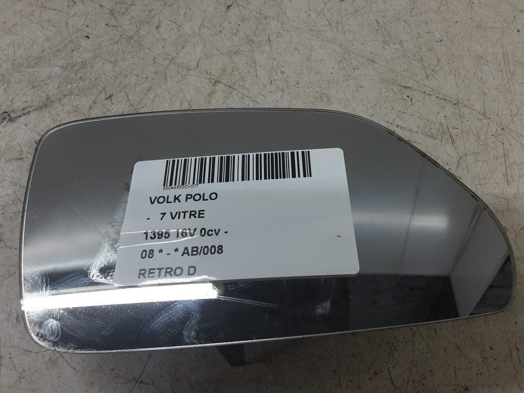 RETROVISEUR EXTERIEUR DROIT Volkswagen Polo IV (9N1 / 2/3), Volkswagen, Mevr. I. Hauben, Utilisé, Rue de l'Espoir 34 34
4030  GRIVEGNÉE, BE