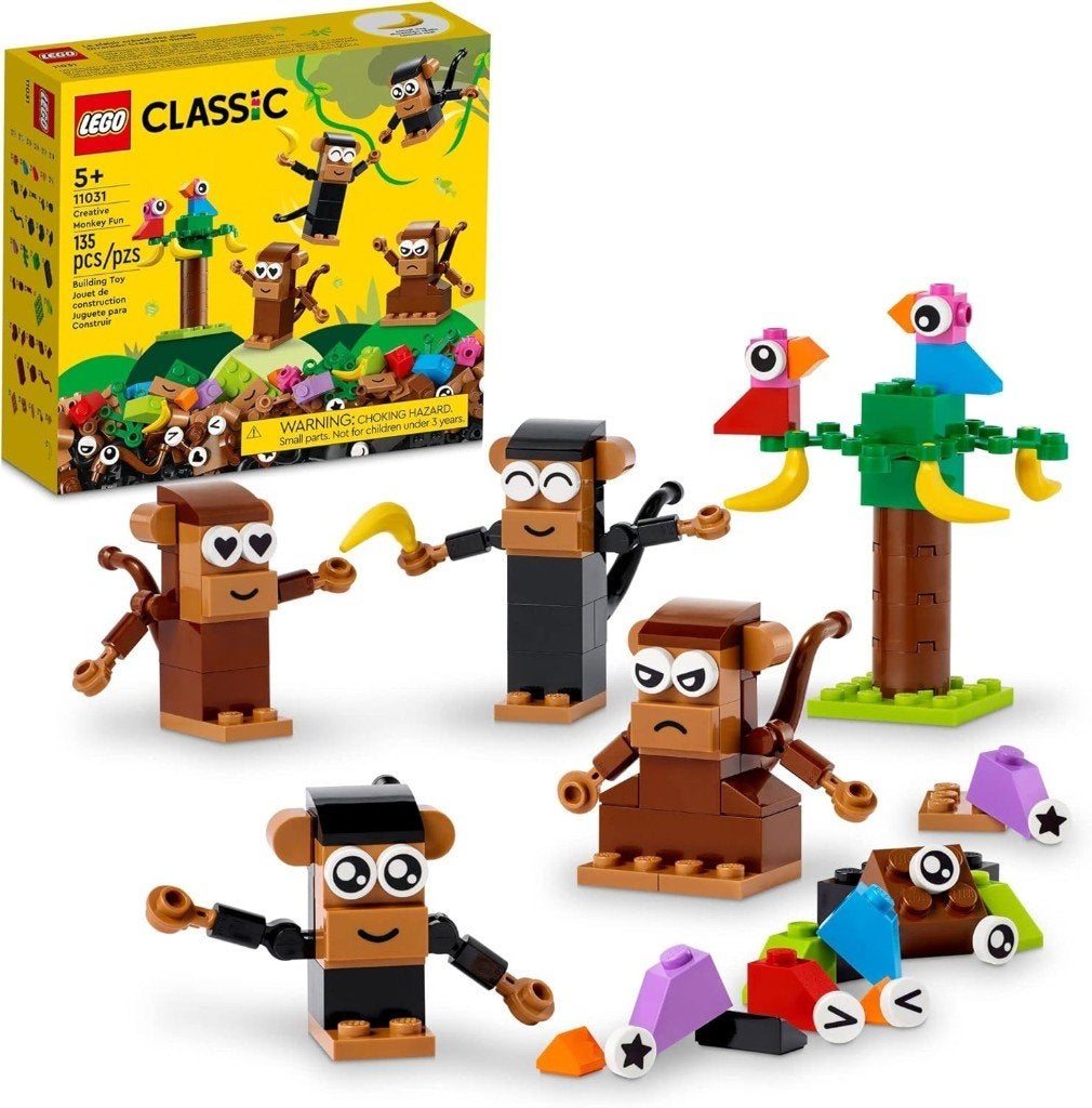 Neuf - Lego Classic - L’amusement créatif avec des singes, Enlèvement ou Envoi, Complet, Lego, Ninjago