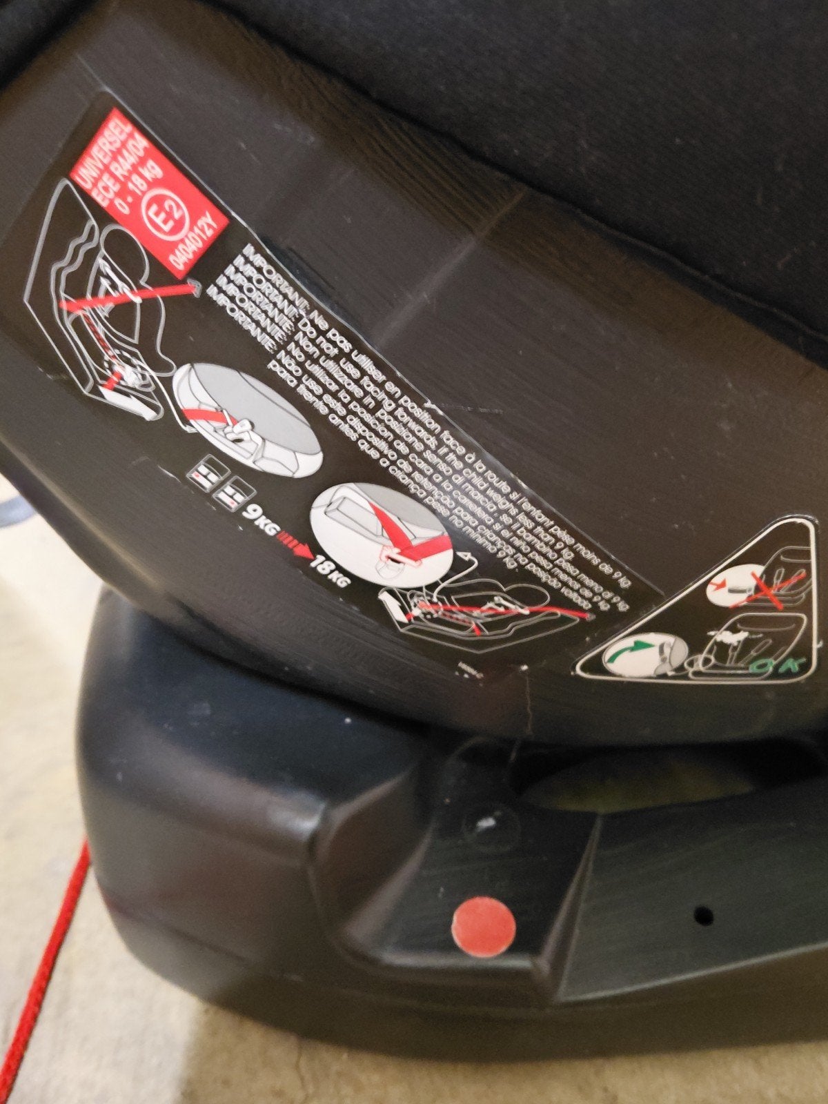 Siège auto 0-18kg pivotant, Kinderen en Baby's, Ophalen