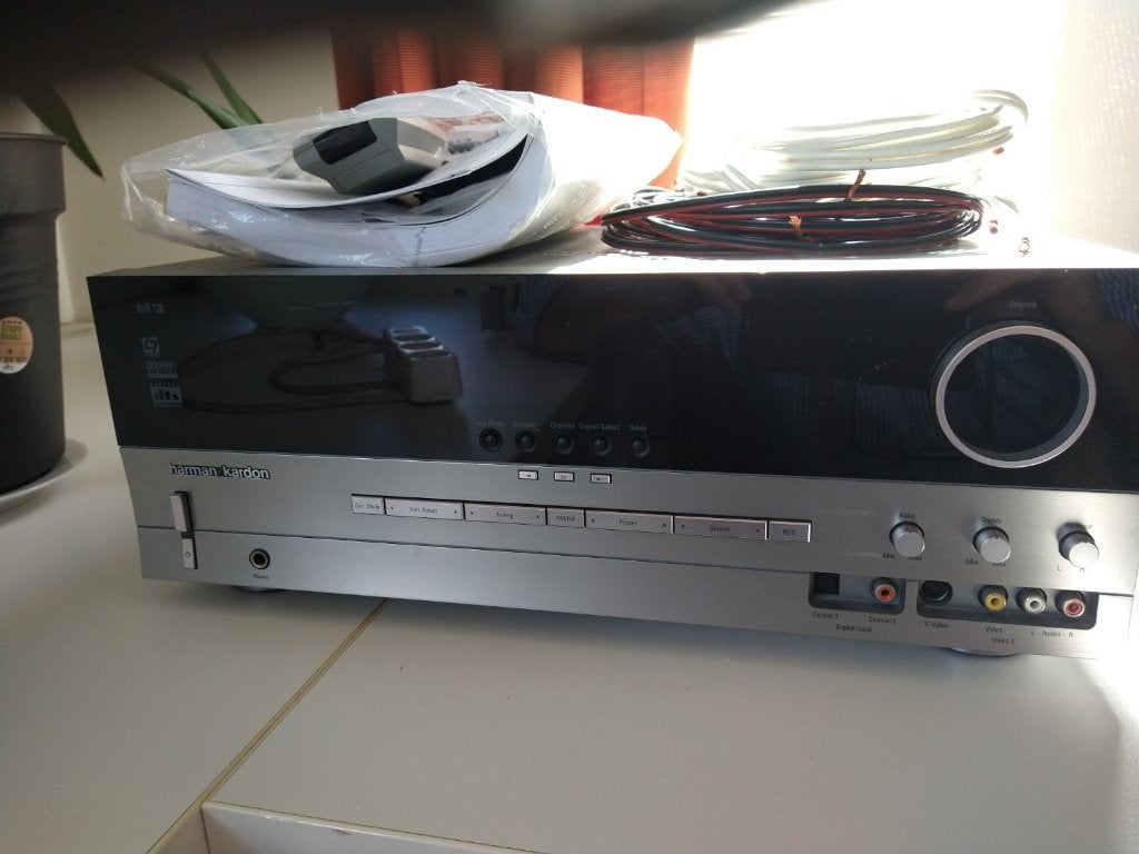 Harman Kardon surround versterker met KEF luidsprekers, Gebruikt, Minder dan 60 watt, Ophalen, Overige merken