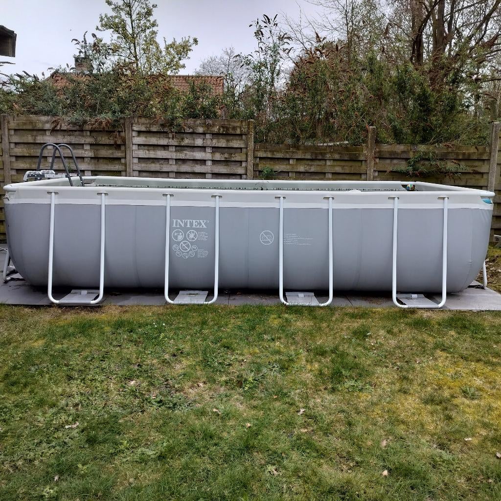 Intex zwembad 488x 244x 107, Ophalen, Gebruikt, 200 tot 300 cm, 80 tot 120 cm