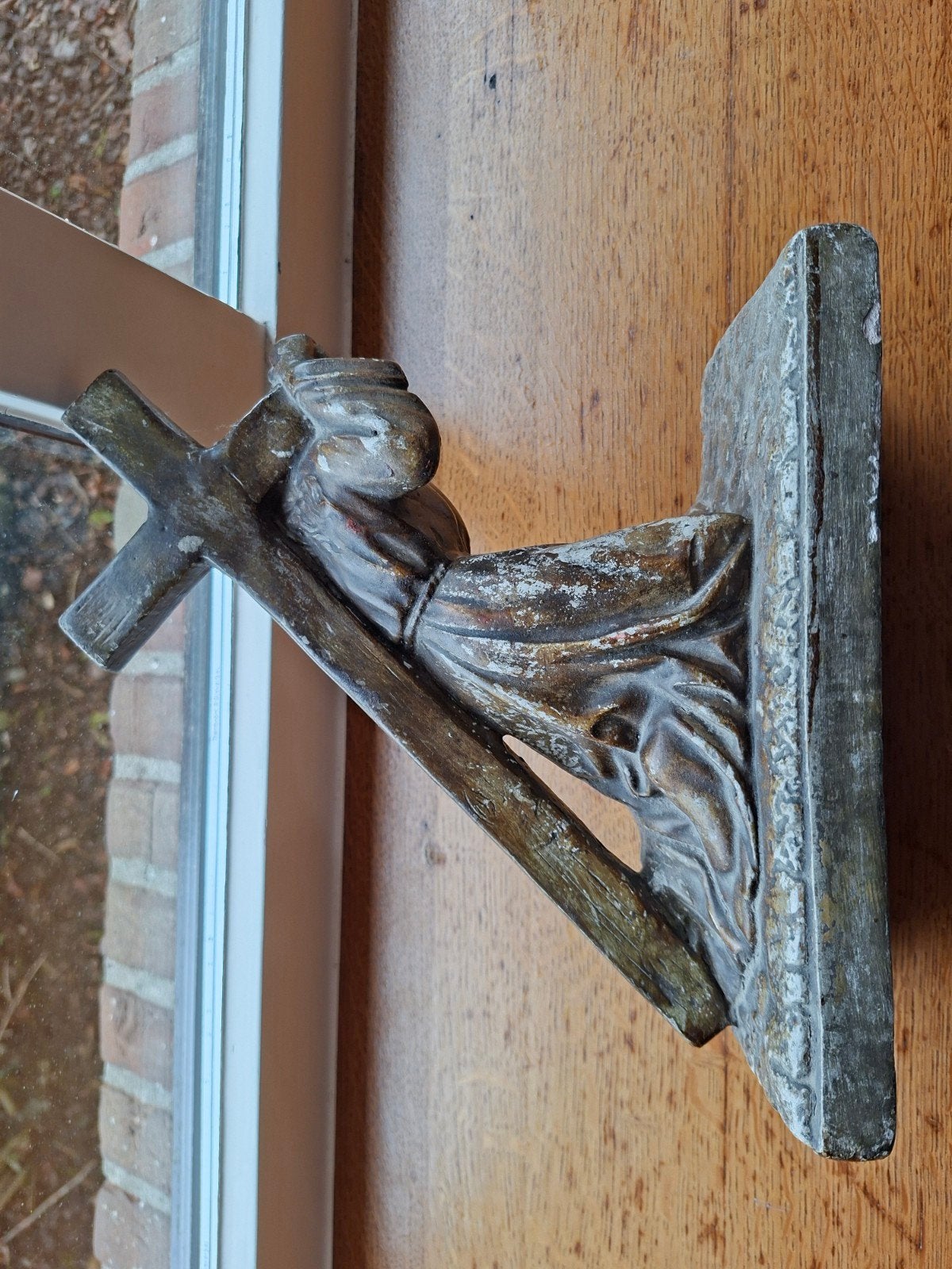 Jezus draagt zijn kruis (lijdensweg), Antiek en Kunst, Antiek | Religieuze voorwerpen, Ophalen