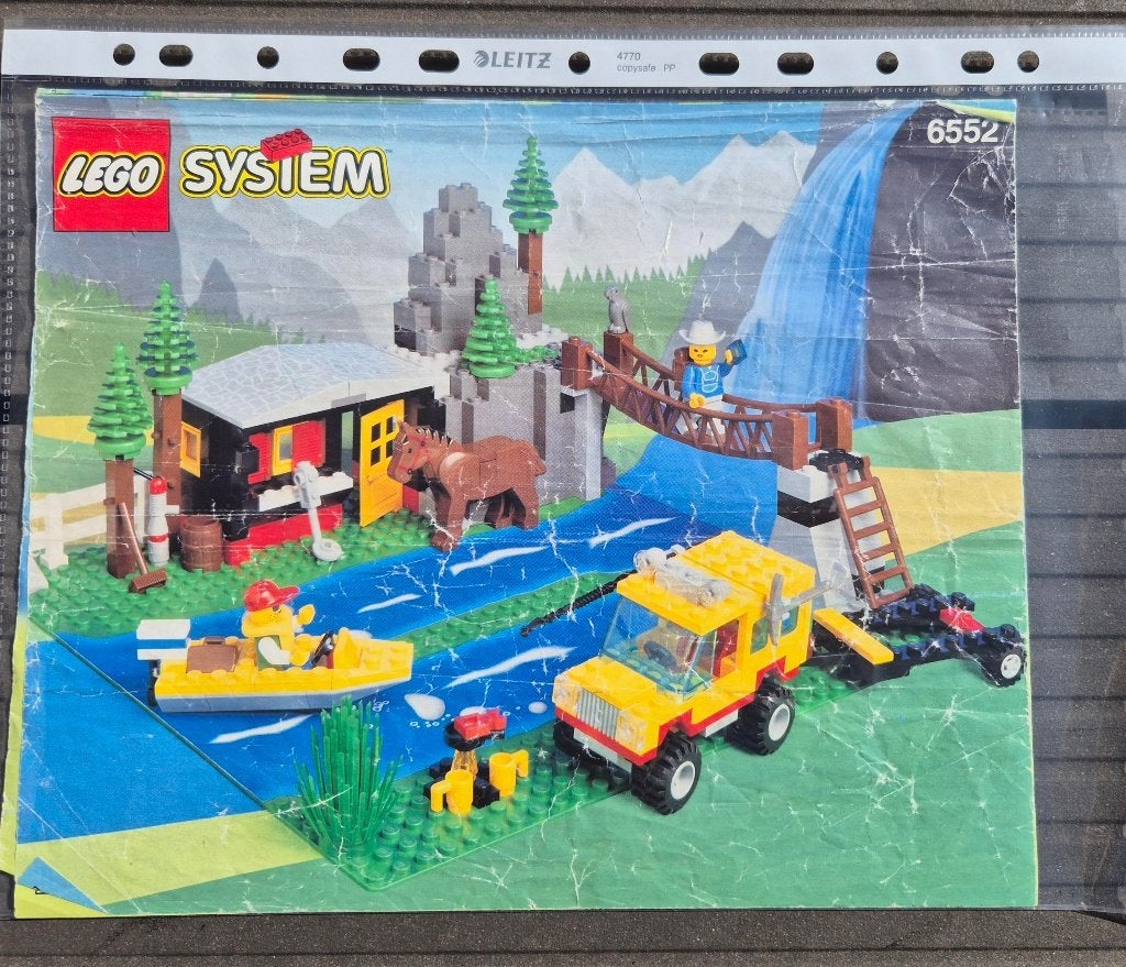 Lego 6552 - Rocky river retreat (1993), Kinderen en Baby's, Speelgoed | Duplo en Lego, Gebruikt, Overige thema's, Lego, Ophalen of Verzenden