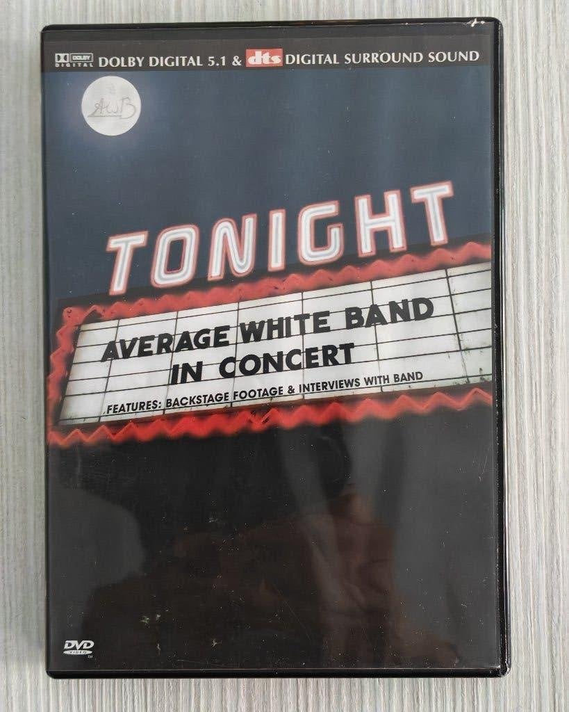 AVERAGE WHITE BAND - Tonight AWB in concert (DVD), Alle leeftijden, Ophalen of Verzenden, Gebruikt, Concert