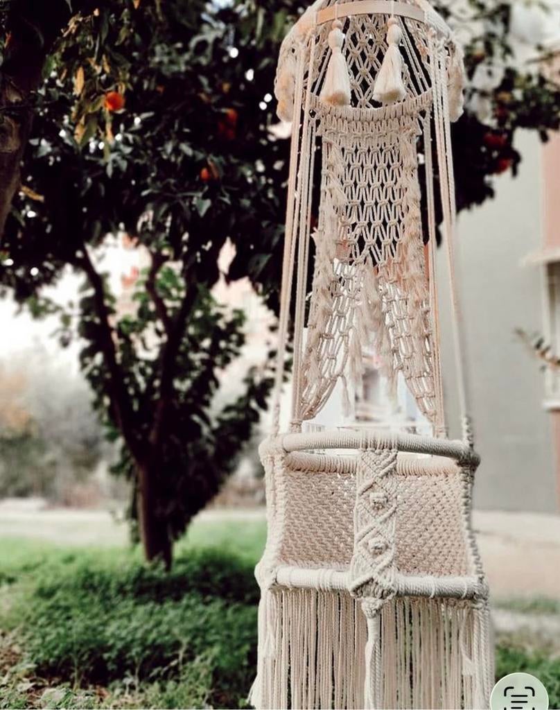 Boho kinderschommel binnen of buiten, Ophalen, Nieuw