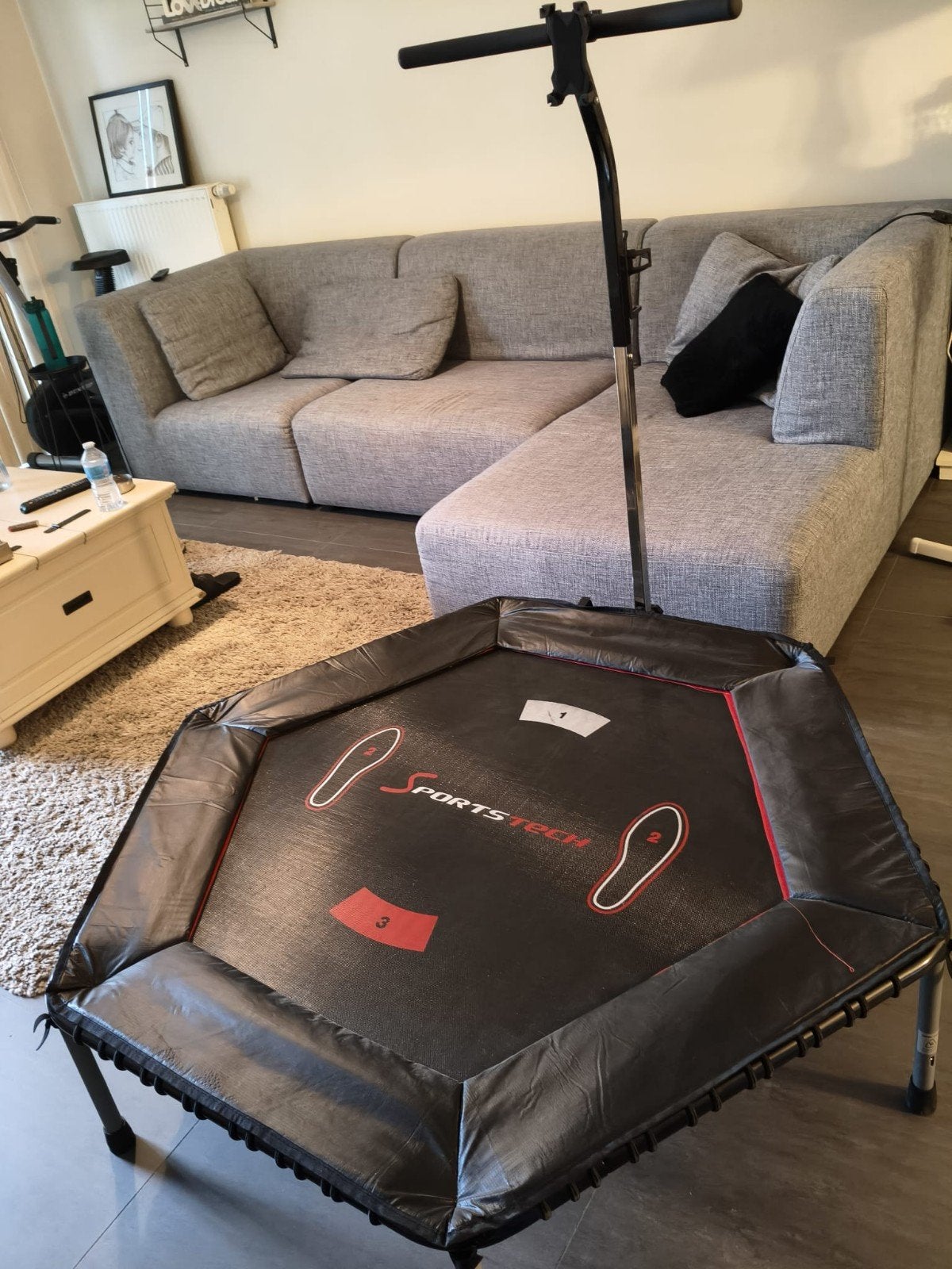 trampoline de fitness., Sports & Fitness, Équipement de fitness, Enlèvement, Comme neuf, Jambes, Autres types
