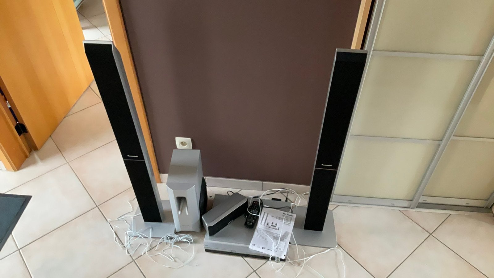 Home cinema Panasonic SC-PT550, Enlèvement, Comme neuf