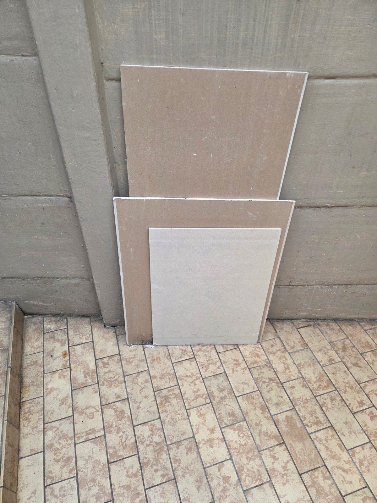 Gipsplaten(ong 12 stuks), Doe-het-zelf en Bouw, Ophalen, Overige materialen