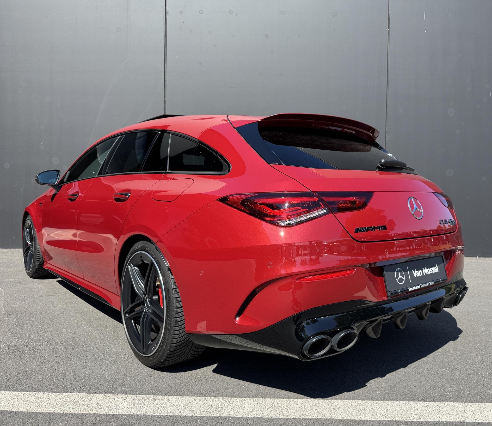 Mercedes-Benz CLA-Klasse 45 AMG S 4MATIC+ Shooting Brake + M, Autos, Rouge, CLA, Euro 6, Entreprise