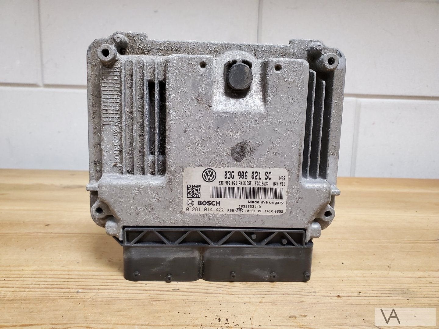 Seat Leon 2005 - 2012 ecu motorcomputer 1.9 BXE 03G906021sc, -, Utilisé, -, Seat