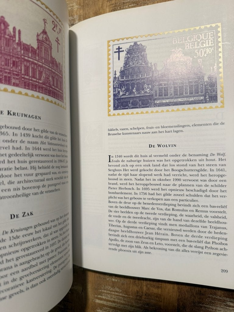 Brussel, een verhaal in Postzegels - Eric Demarbaix, Livres, Art & Culture | Arts plastiques, Enlèvement ou Envoi, Comme neuf