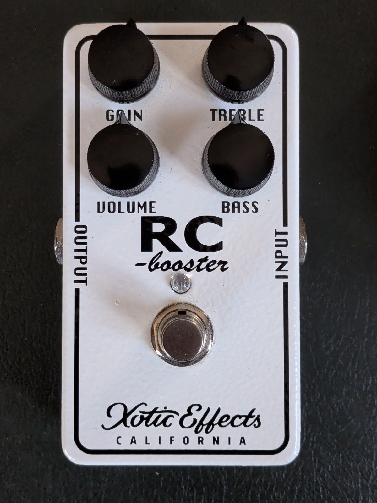Xotic RC booster, Musique & Instruments, Effets, Enlèvement ou Envoi, Comme neuf, Distortion, Overdrive ou Fuzz