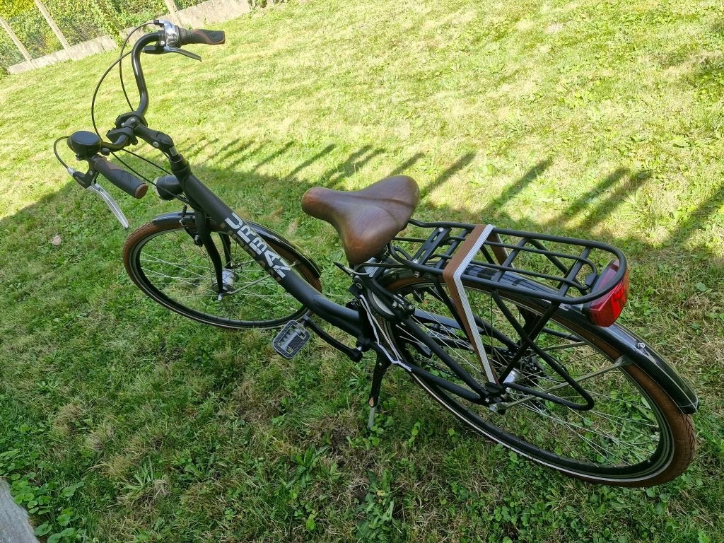 damesfiets en herenfiets, Enlèvement, Comme neuf, Autres marques, Accès (extra) bas