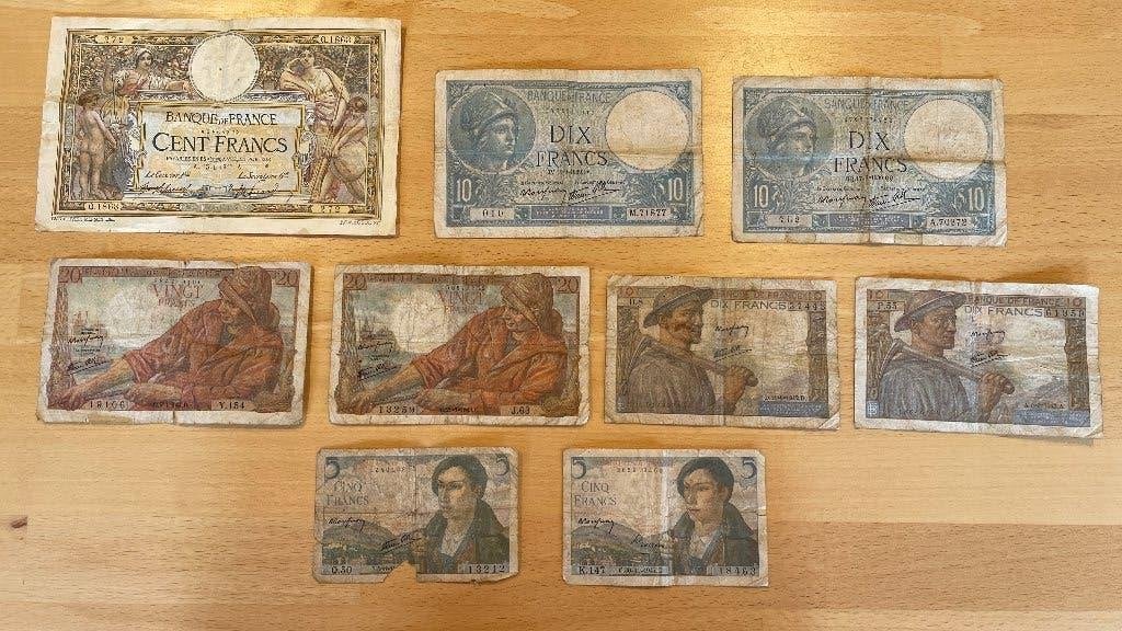 vieux billets de banque français, Enlèvement ou Envoi, France, Série