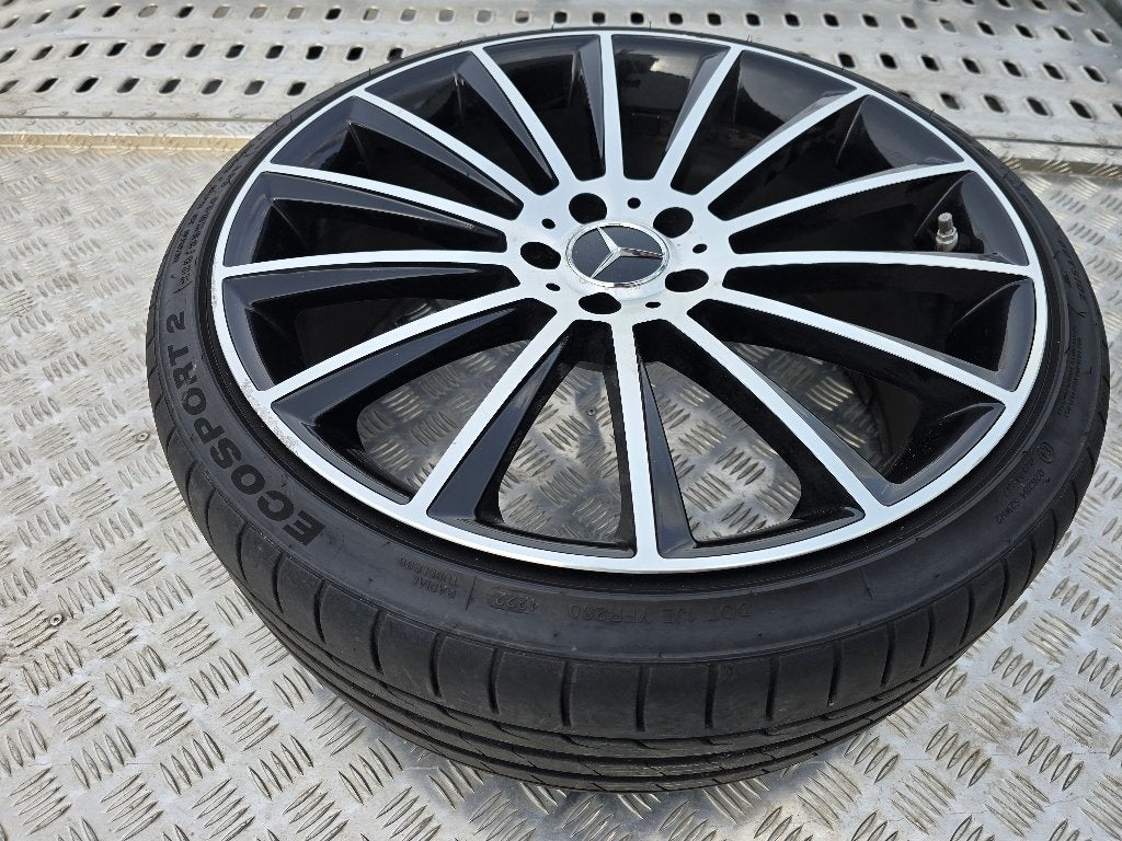 20" BIJ 5X112 VELGEN VOOR MERCEDES, Ophalen, Gebruikt, 255 mm, Banden en Velgen