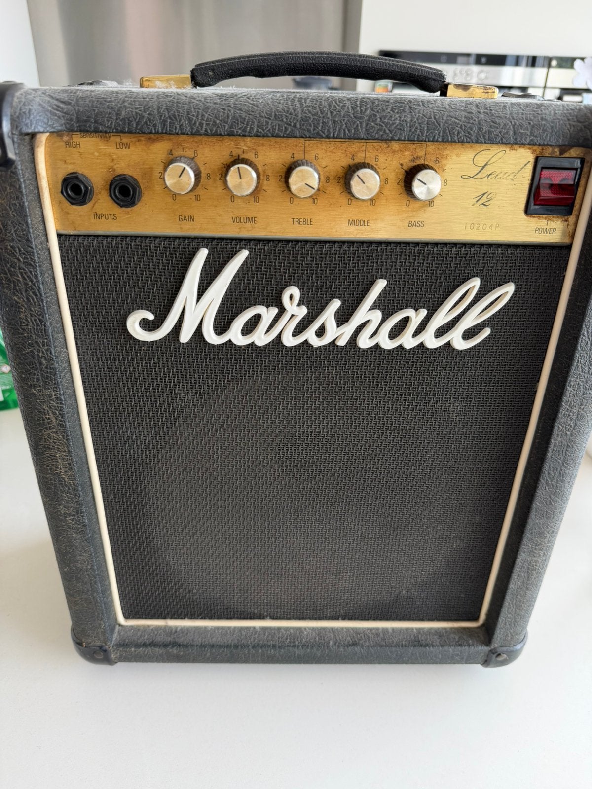Marshall Lead 12 Model 5005 collectere item eerste versie, Ophalen